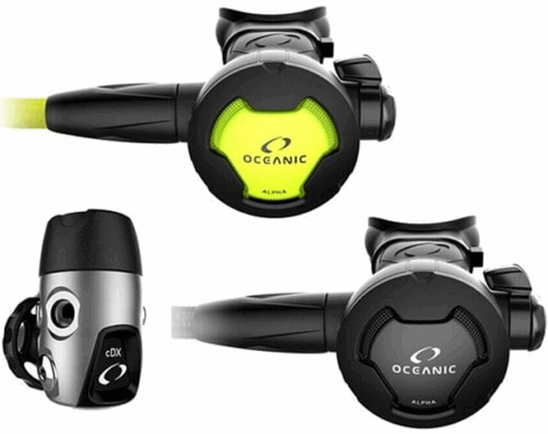 Oceanic CDX met ALPHa 10 2e trap en Octopus