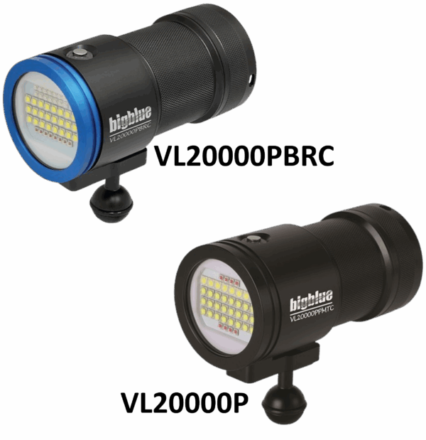 Bigblue VL20000 Duiklamp