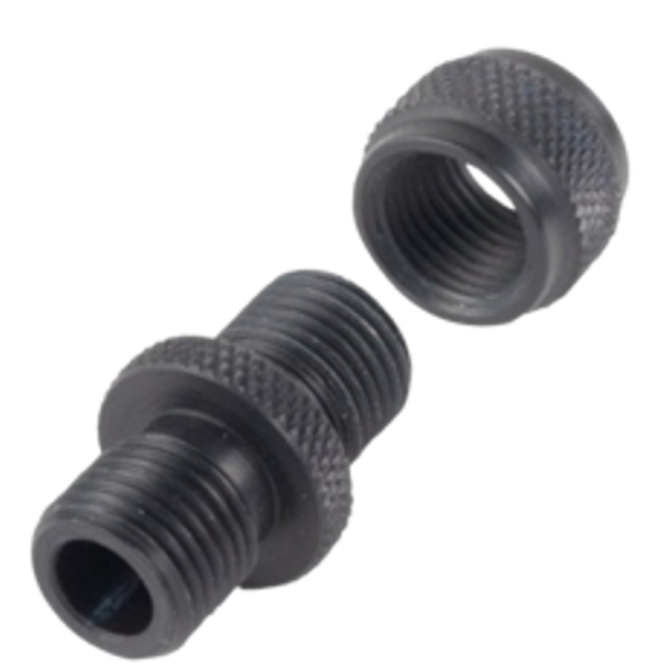 Schietsport Adapter ½UNF buitendraad →16mm buitendraad