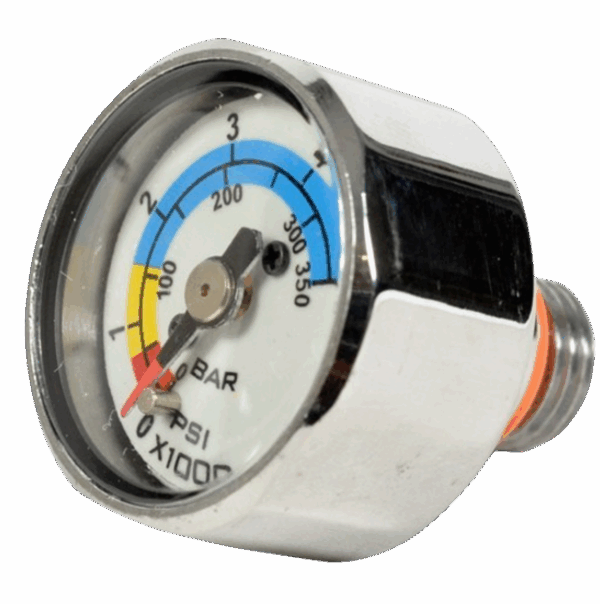 Mini Manometer voor op de 1e trap