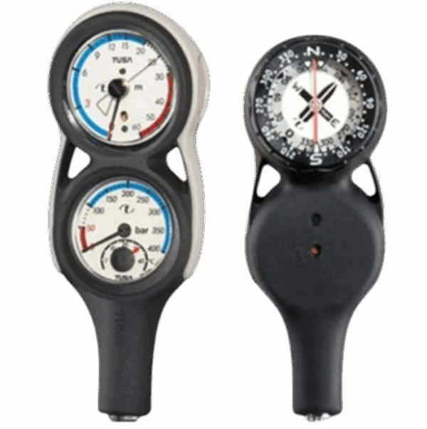 Tusa Console SCA360 3-delig Manometer - Dieptemeter- Kompas