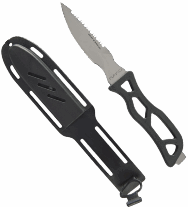 Duikmes Mako met geruberiseerd handvat