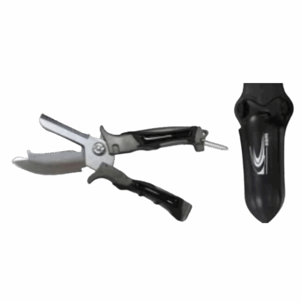 Mini knip- mes in holster