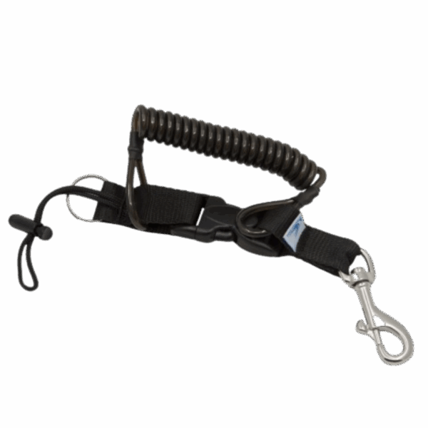 Spiraalkoord met stalen kern en Boltsnap