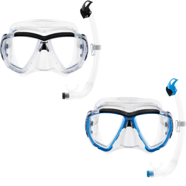 Cressi Big Eye Evolution PLUS lens + SEAL Dry Combo