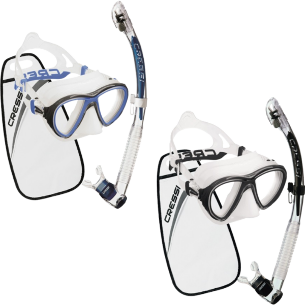 Cressi Quantum MIN lens + Itaca Ultra Dry Combo